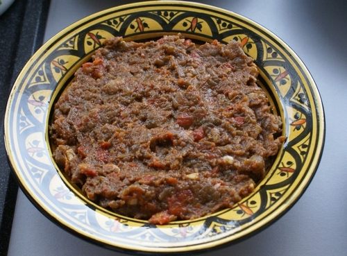 Zaalouk (ou purée d'aubergine)