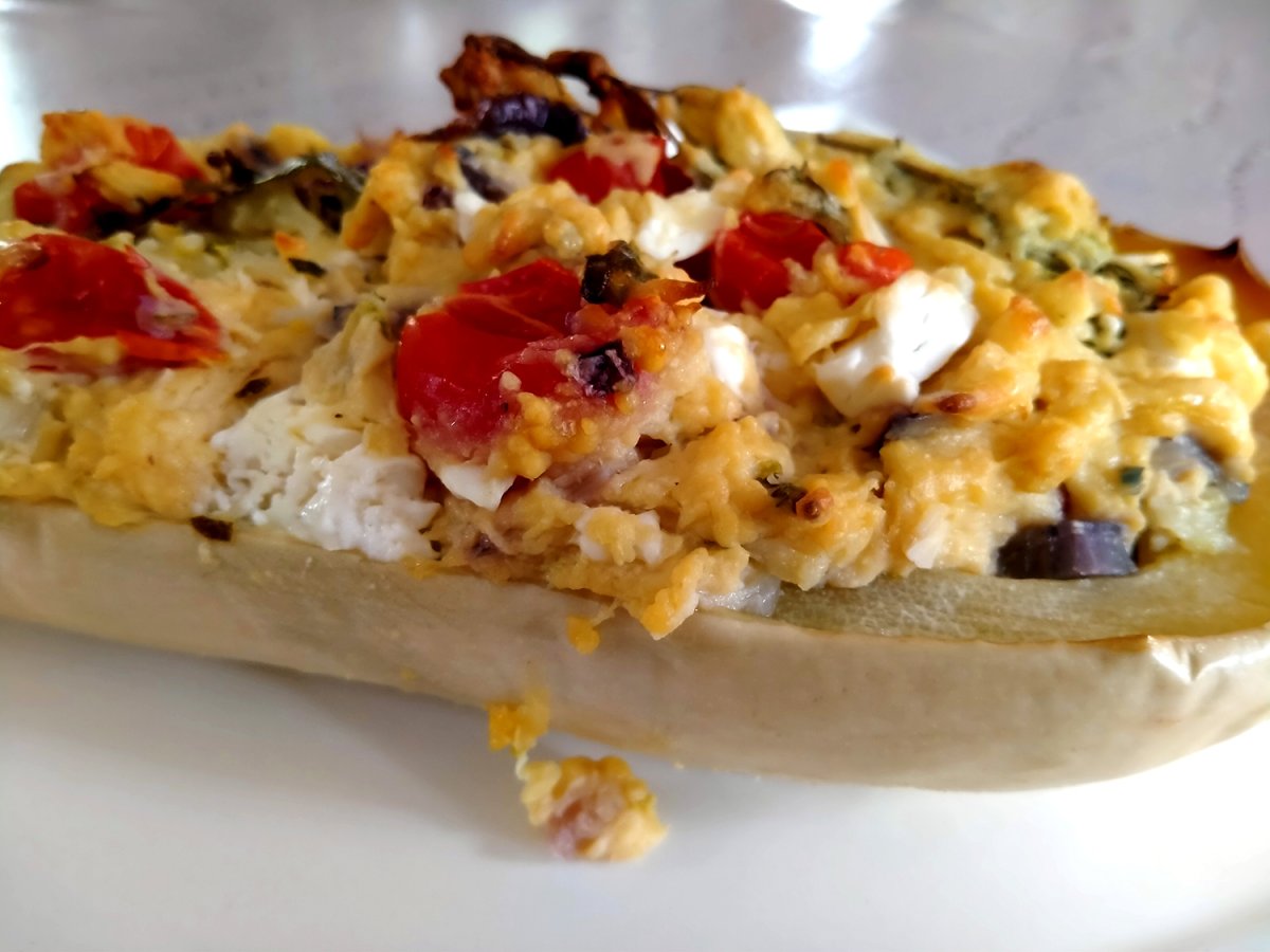 Courgette farcie sans viande