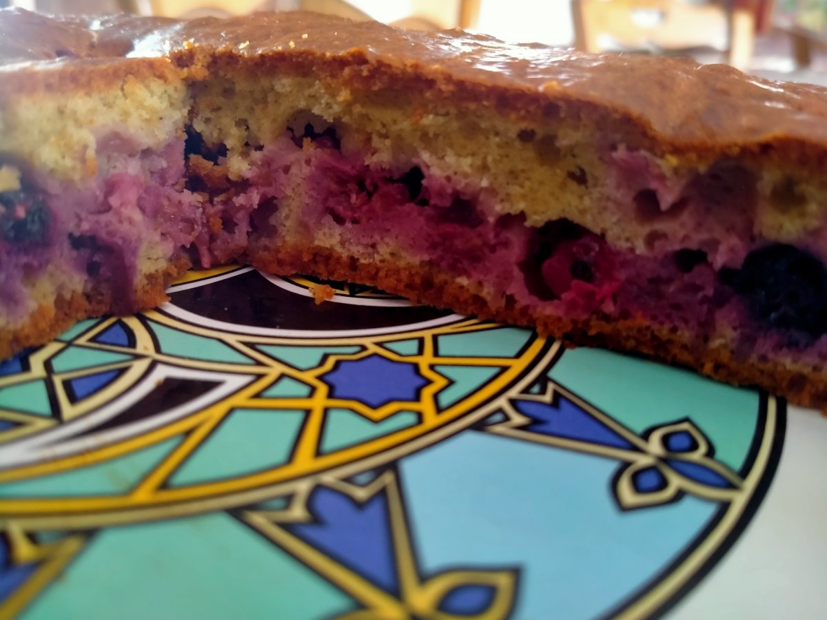 Moelleux aux fruits rouges