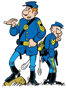 les Tuniques bleues