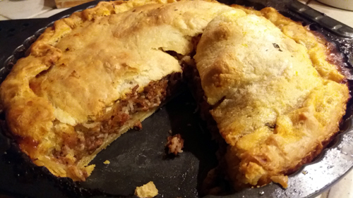 Pita à la viande