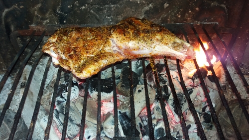 Cuisse de dinde à la cheminée (ou au grill)