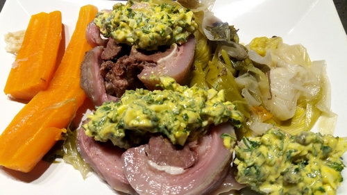 Tête de veau sauce gribiche