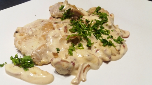 Ris de veau sauce madère