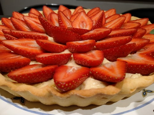 Tarte aux fraises