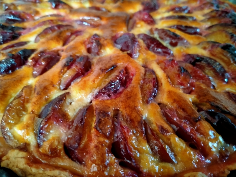 Tarte alsacienne aux quetsches