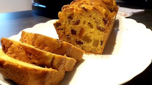 Cake aux fruits confits