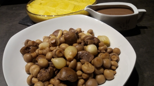 Rognons au cidre et aux champignons