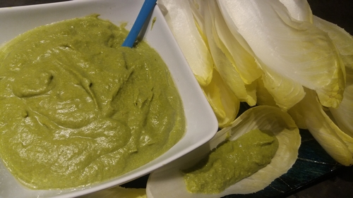 Caviar de verts de poireaux