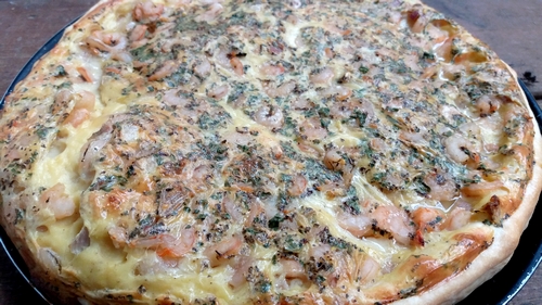 Flan aux crevettes