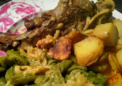 Lièvre à la sauge
