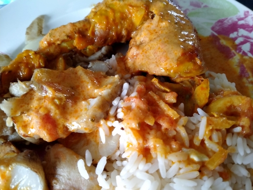 Poulet au curry